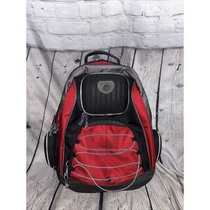 ICON Black And Red Backpack-Travel  & Hiking, Cycling